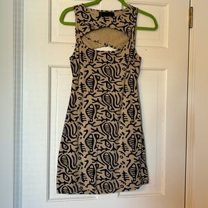 Lazerade Cut Out Dress